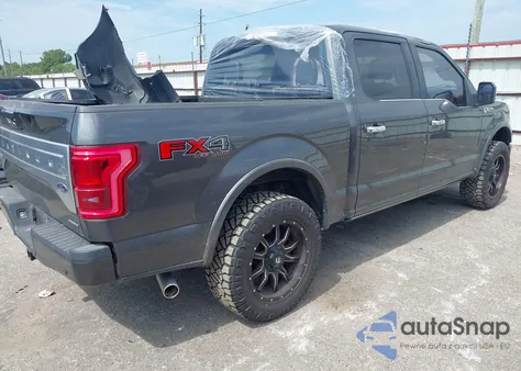 2016 Ford F-150 Platinum z USA, uszkodzony, nr VIN 1FTEW1EF2GFA30146
